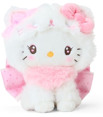 Amazon.co.jp: サンリオ(SANRIO) ぬいぐるみ（ホワイトフリル） ハロー